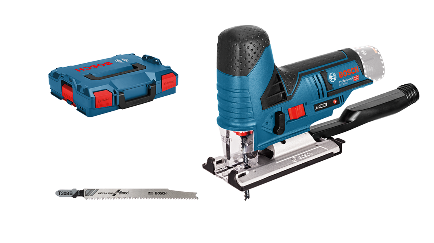 Снимка на  Акумулаторен прободен трион GST 12V-70 2 x 2,0 AH L-Boxx