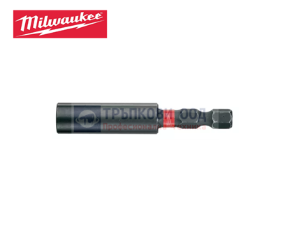 Снимка на Магнитен държач за бит с бързо освобождаване Shockwave Milwaukee 60mm,4932430478