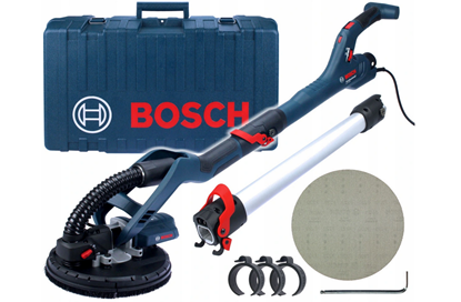 Снимка на Шлайфмашина за сухо стройтелство Bosch GTR 550 куфар , 06017D4020