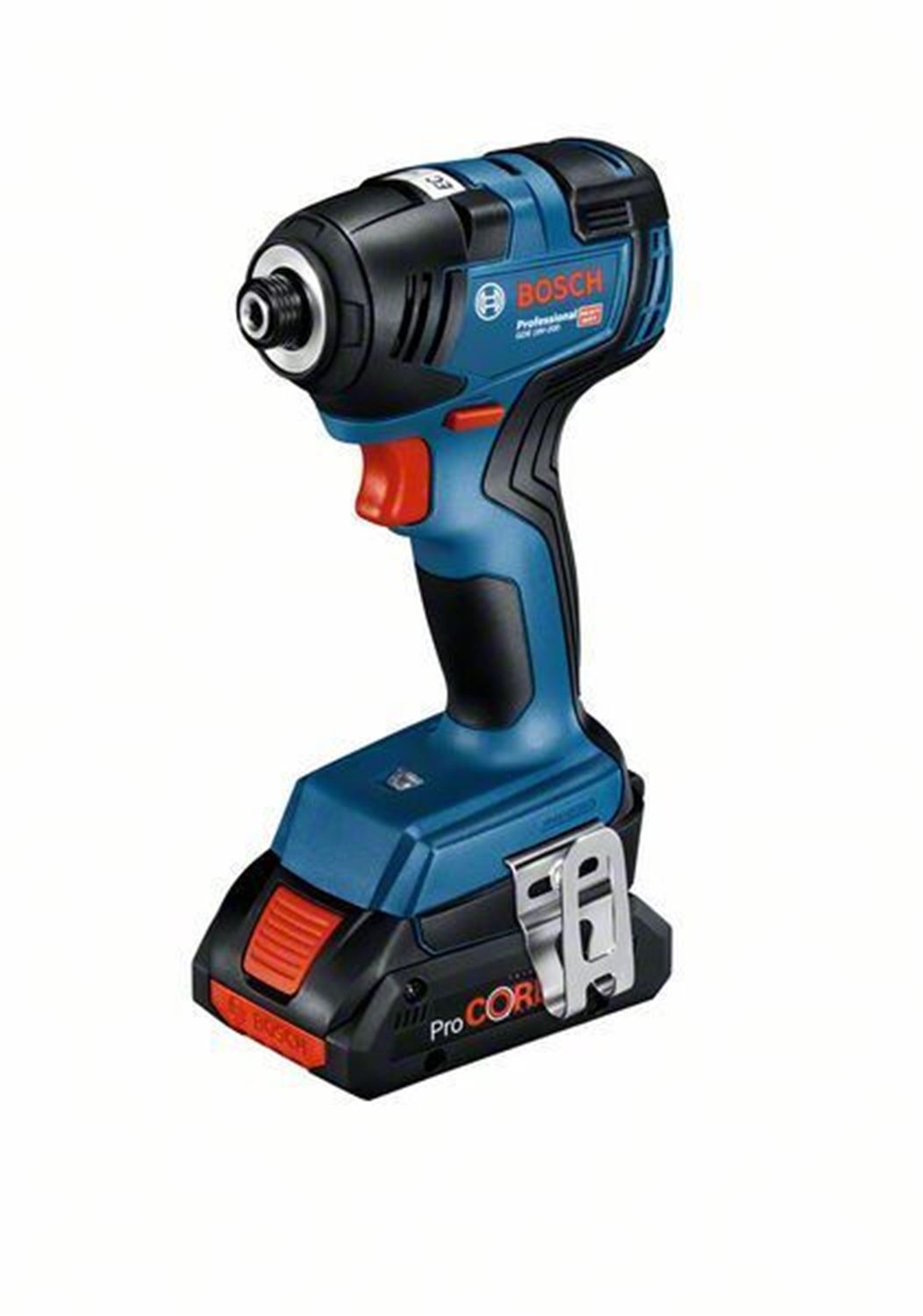 Снимка на НОВО!Акумулаторен ударен гайковерт Bosch GDR 18V-200 ,2xGBA 4.0Ah,GAL 18V-40,L-Case 06019J2107