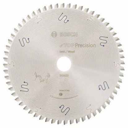 Снимка на Циркулярен диск Top Precision best for за Дърво;ø 305x30x2.3/1.8mm  72T ATB;2608642103