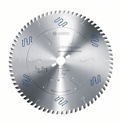 Снимка на Циркулярен диск Top Precision Laminated Panels;ø 350x30x3.2/2.2mm  72T DH;2608642108