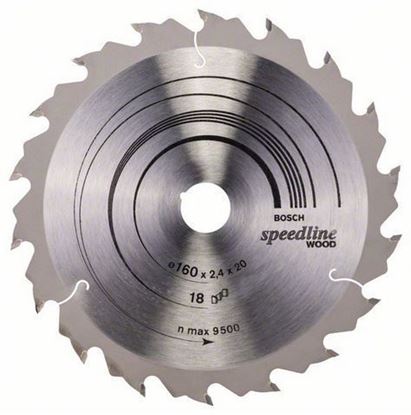 Снимка на Циркулярен диск Speedline Wood;160 x 20 x 2,4 mm, 18;2608640787