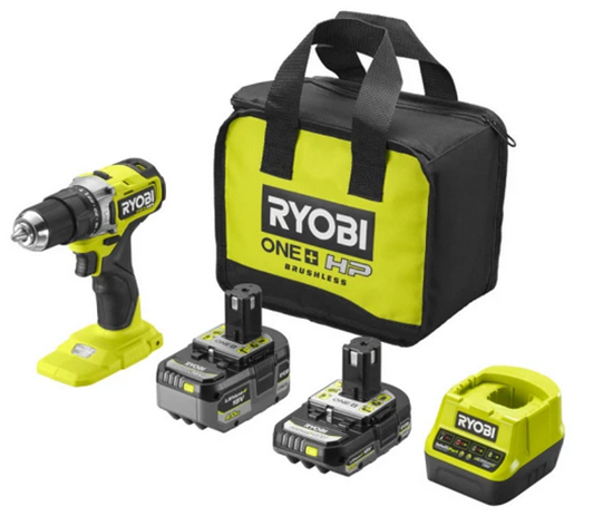 Снимка на АКУМУЛАТОРНА БЕЗЧЕТКОВА УДАРНА БОРМАШИНА RYOBI RPD18C,18V,1x2Ah,1x4Ah,5133004983