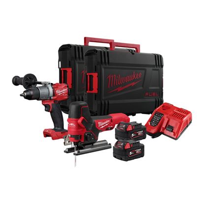 Снимка на Акумулаторен сет 2 инструмента Milwaukee M18FPP2AA2-502X,4933479539