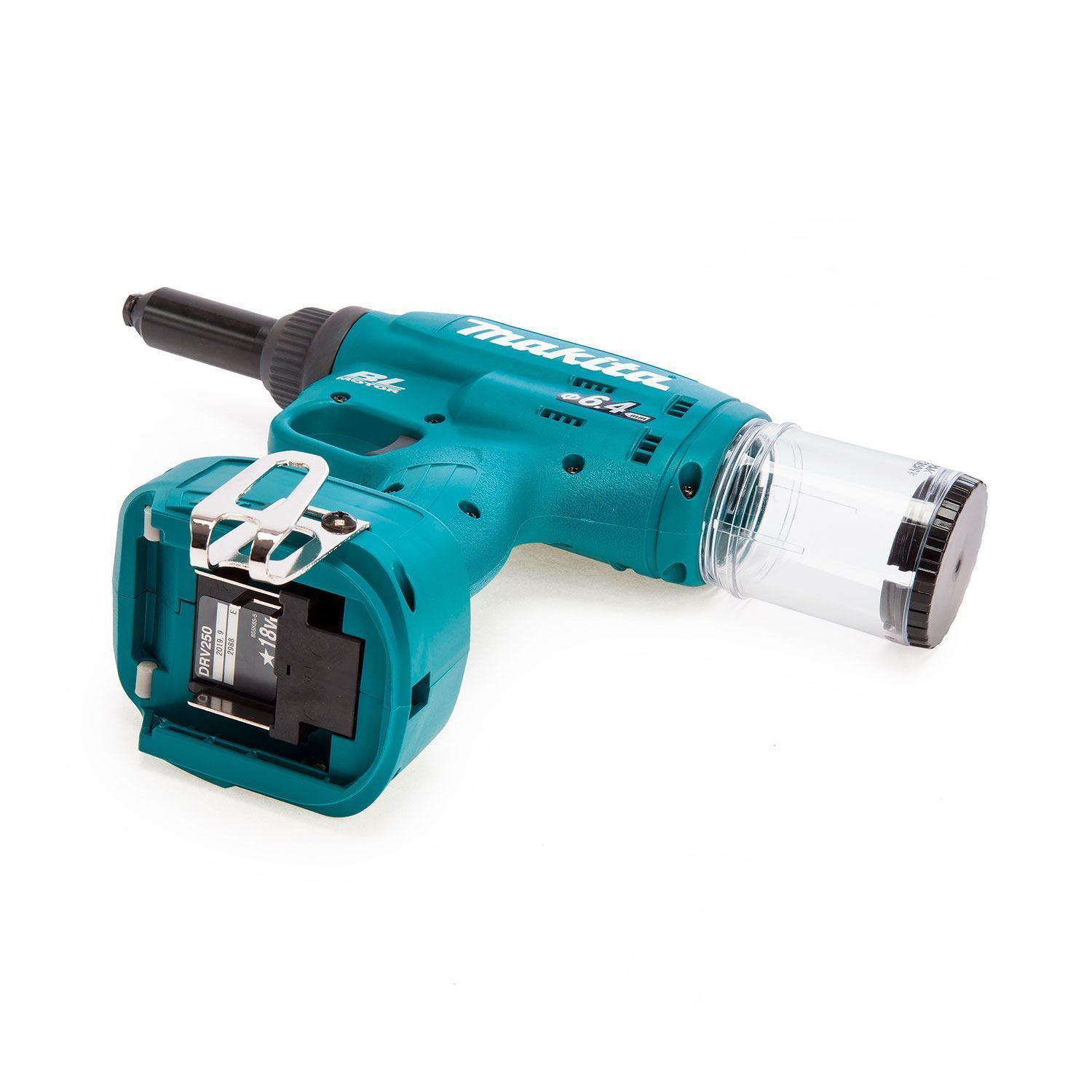 Снимка на Акумулаторна нитачка MAKITA DRV250Z , 18 V, 2.4-6.4 мм. без батерия и зарядно