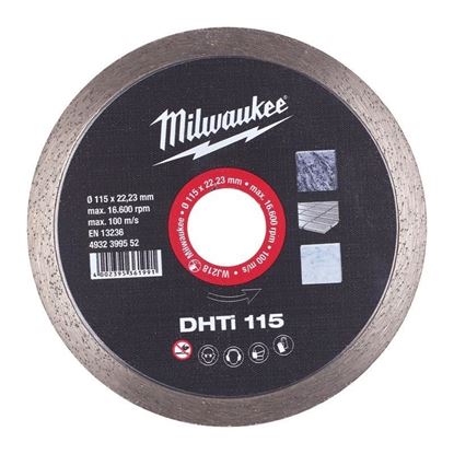 Снимка на Диамантен диск Milwaukee DHTi 115mm,4932399552