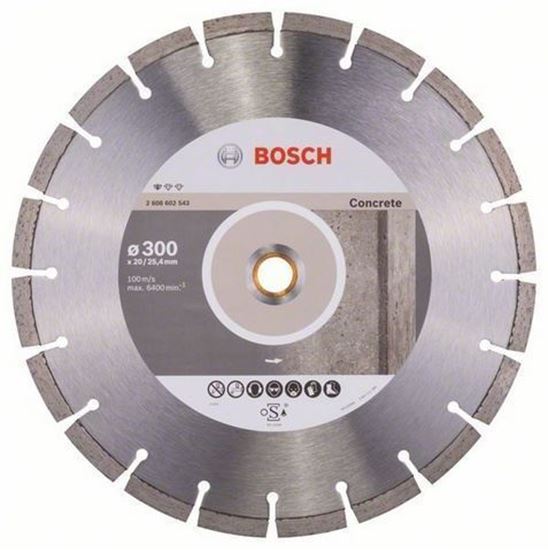 Снимка на Диамантен диск за рязане бетон Standard for CONCRETE 300 x 20/25,4 x 10 mm, 2608602543