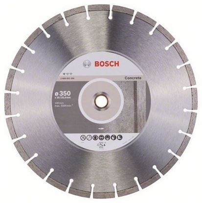 Снимка на Диамантен диск за рязане бетон Standard for CONCRETE 350 x 20/25,4 x 10 mm, 2608602544