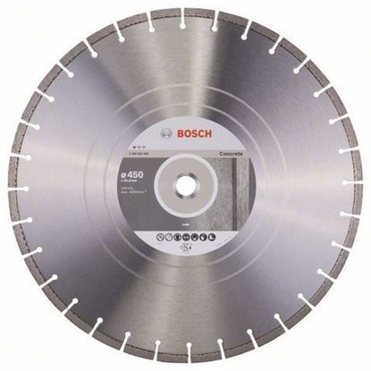 Снимка на Диамантен диск за рязане бетон Standard for CONCRETE 450 x 25,4 x 10 mm, 2608602546