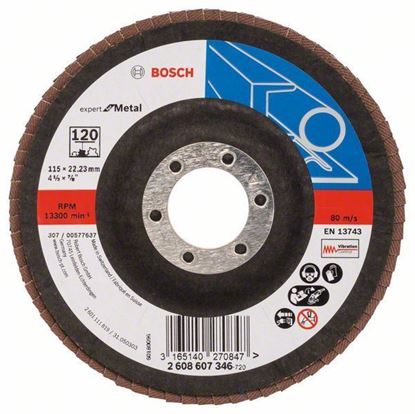 Снимка на Ламелен диск - конус;115 x 22,23 mm, P120;2608607346
