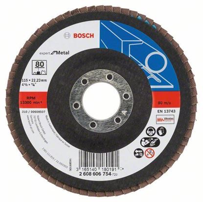 Снимка на Ламелен диск - конус;115 x 22,23 mm, P80;2608606754