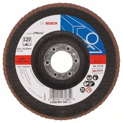 Снимка на Ламелен диск - конус;125 x 22,23 mm, P120;2608607347