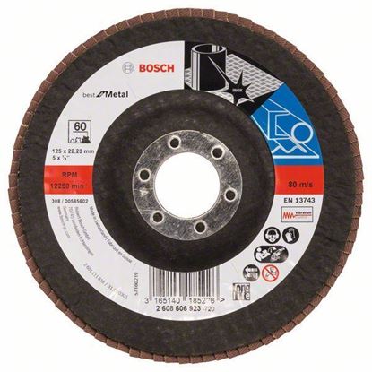 Снимка на Ламелен диск - конус;125 x 22,23 mm, P60;2608606923