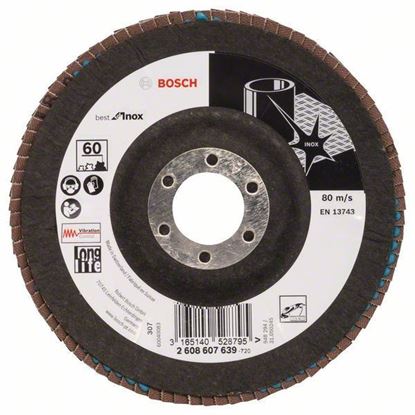 Снимка на Ламелен диск - конус;125mm, P60;2608607639