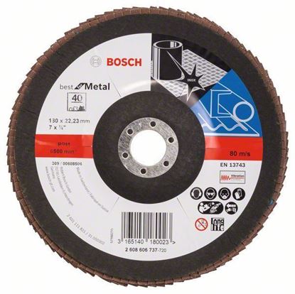 Снимка на Ламелен диск - конус;180 x 22,23 mm, P40;2608606737