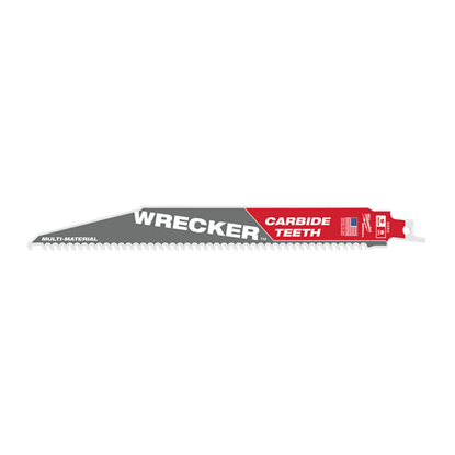 Снимка на Карбиден нож за саблен трион Milwaukee WRECKER 230 x 6tpi за разрушаване 48005542