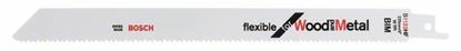 Снимка на Нож за саблен трион S 1122 HF 2бр.;Flexible for Wood and Metal;2608656270