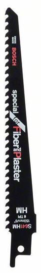 Снимка на Нож за саблен трион S 641 HM Special for Fiber and Plaster 2бр.;150 x 1.25 mm;2608650970
