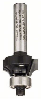 Снимка на Заоблящ фрезер;8 mm, R1 4 mm, L 12,7 mm, G 53 mm;2608628339