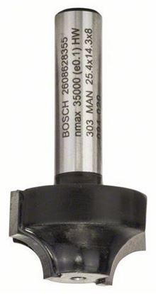 Снимка на Профилен фрезер E;8 mm, R1 6,3 mm, D 25,4 mm, L 14,3 mm, G 46 mm;2608628355