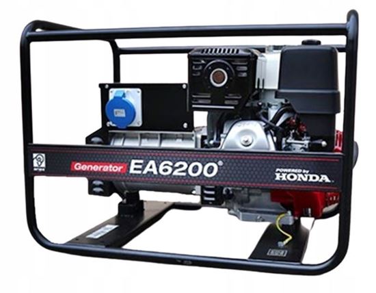 Снимка на Бензинов монофазен генератор Aries/Honda EA6200MA,6.2KW,11.7hp,389cc,32.0A