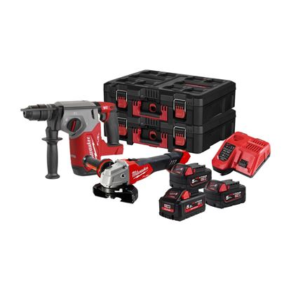 Снимка на Комплект акумулаторни инструменти Milwaukee M18FPP2AY-553P,4933481019