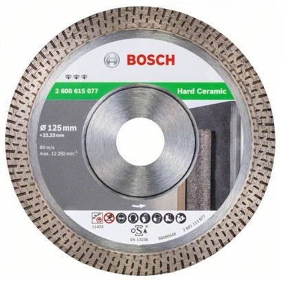 Снимка на Диамантен диск Standard for Hard Ceramic 125х1.4×22.23мм.,Bosch,2608615077
