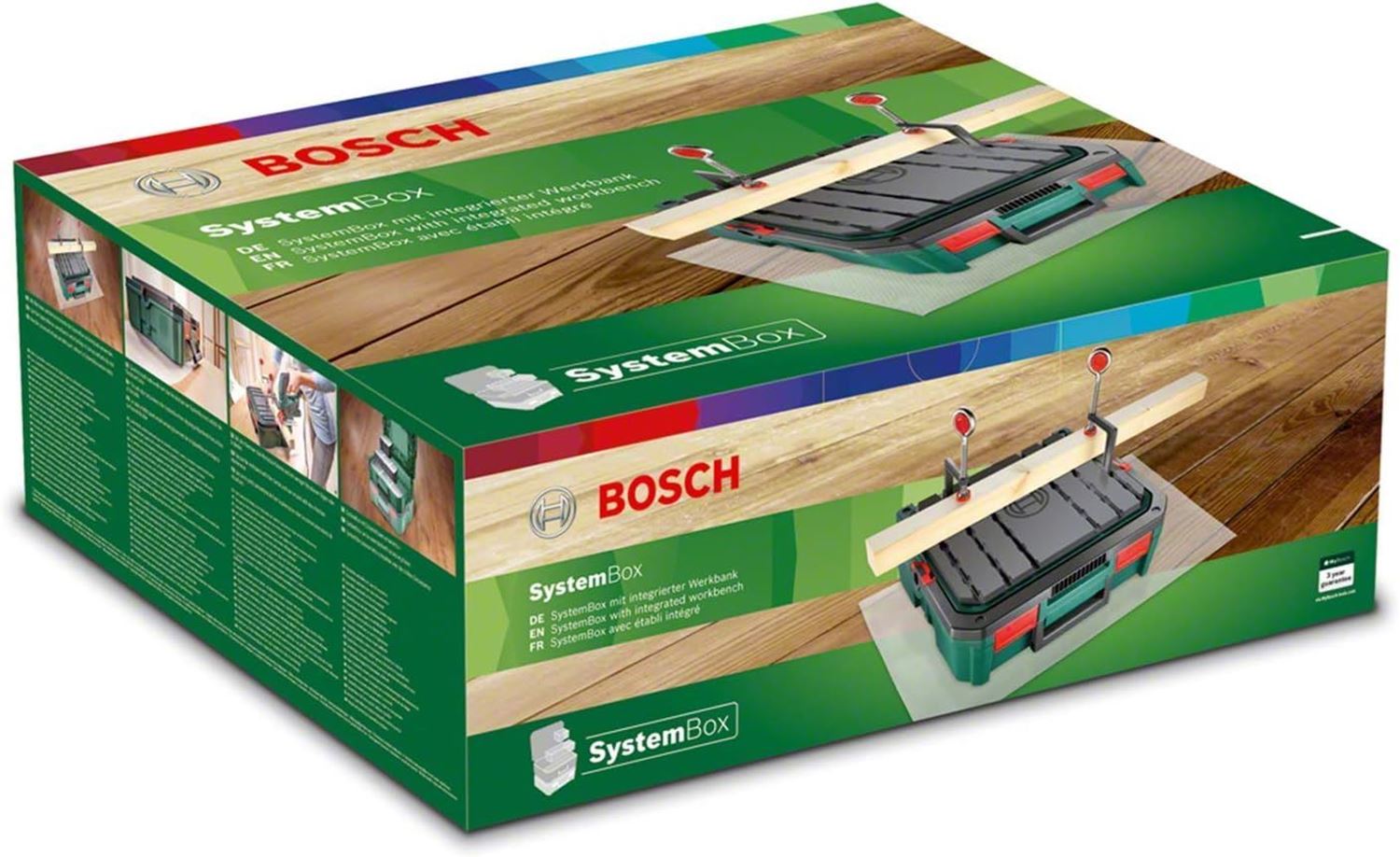 Снимка на Куфар за транспортиране SystemBox - S размер + работна маса,1600A01E13,Bosch