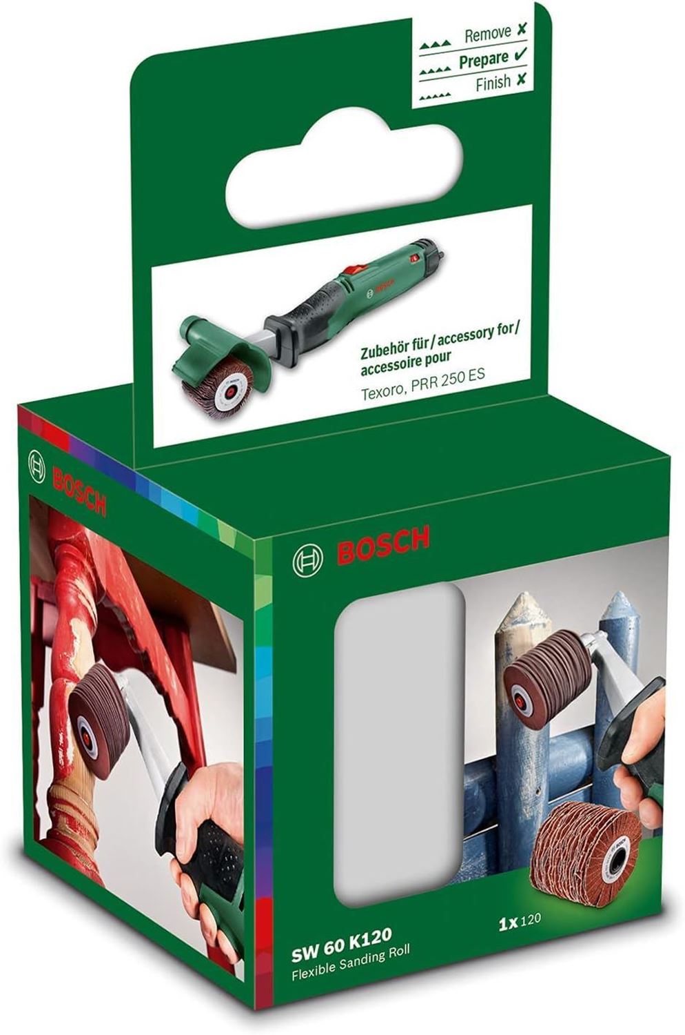 Снимка на Шлифовъчна ролка 60mm, конична, 120mm,1600A00153,Bosch