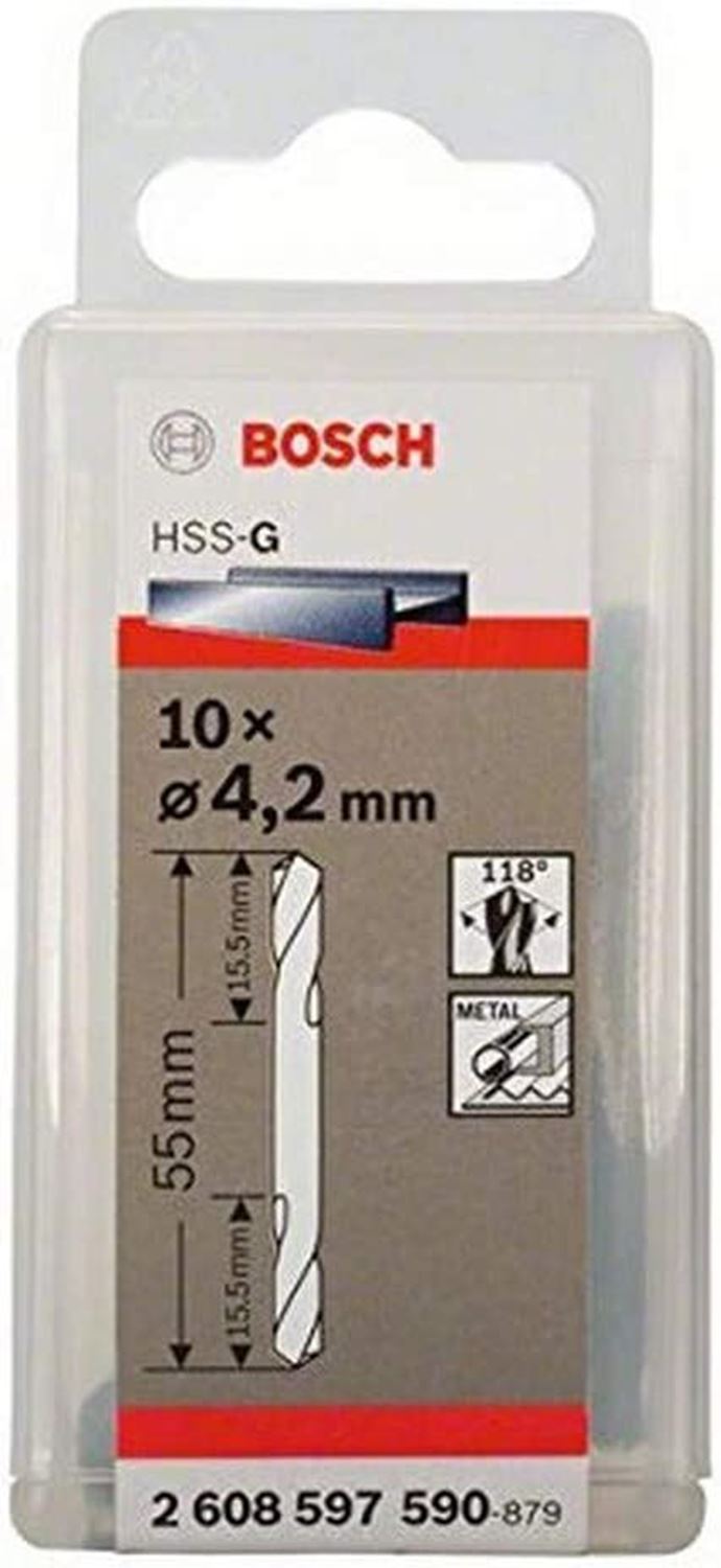 Снимка на Двустранно свредло 4,2x14x55 mm,10 броя,2608597590,Bosch