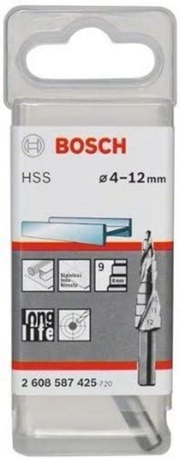 Снимка на HSS стъпаловидно свредло,9-степени,2608587425,Bosch