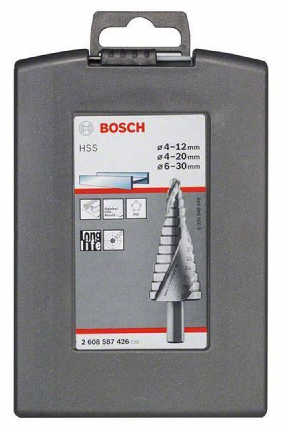 Снимка на HSS стъпаловидно свредло 3 kom Pro Box,2608587426,Bosch