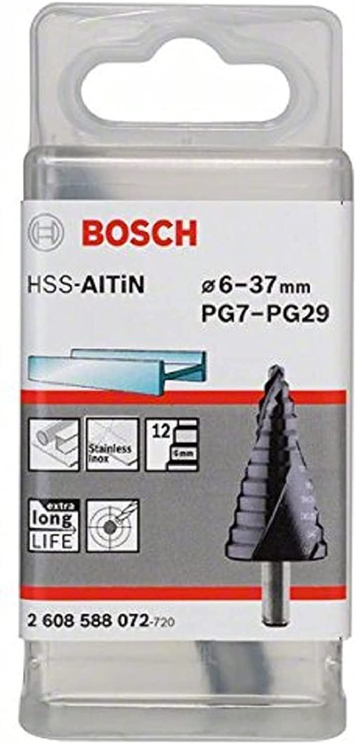 Снимка на HSS-AlTiN Стъпаловидно Свредло,12-степени,2608588072,Bosch