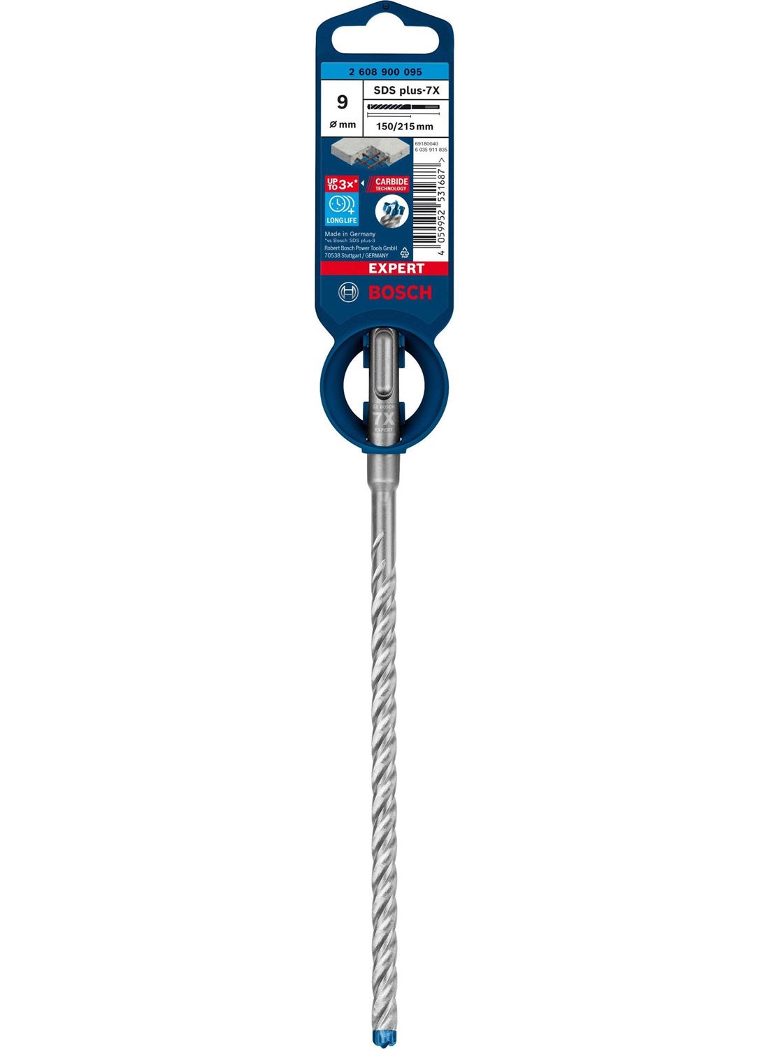 Снимка на EXPERT Свредло SDS plus 7X 9x150x215 mm,2608900095,Bosch