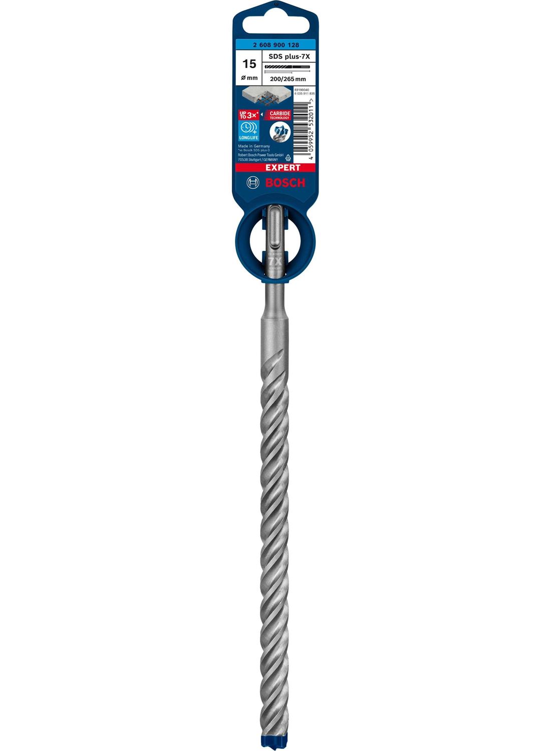 Снимка на EXPERT Свредло SDS plus 7X 15x200x265 mm,2608900128,Bosch