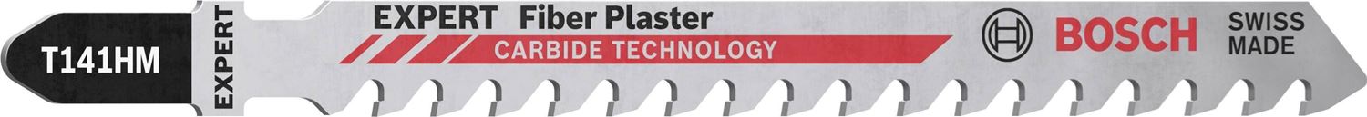 Снимка на EXPERT Ножче за прободен трион T 141 HM Fiber Plaster,3 бр,2608900563,Bosch