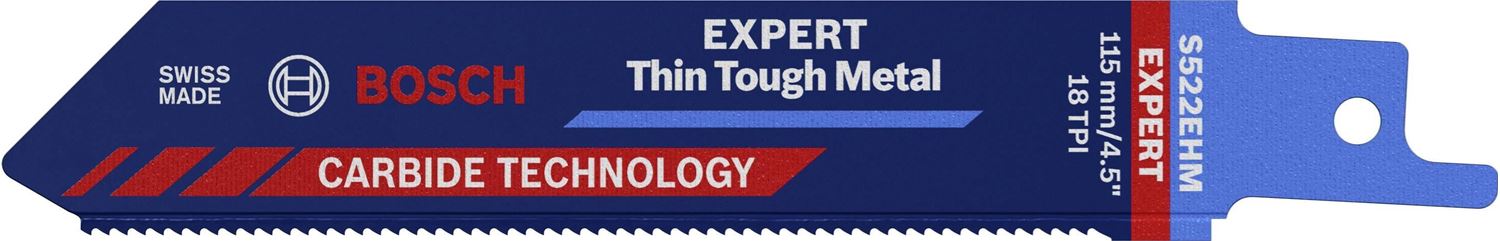 Снимка на EXPERT Нож за саблен трион  S  522 EHM  Thin Tough Metal,2608900359,Bosch