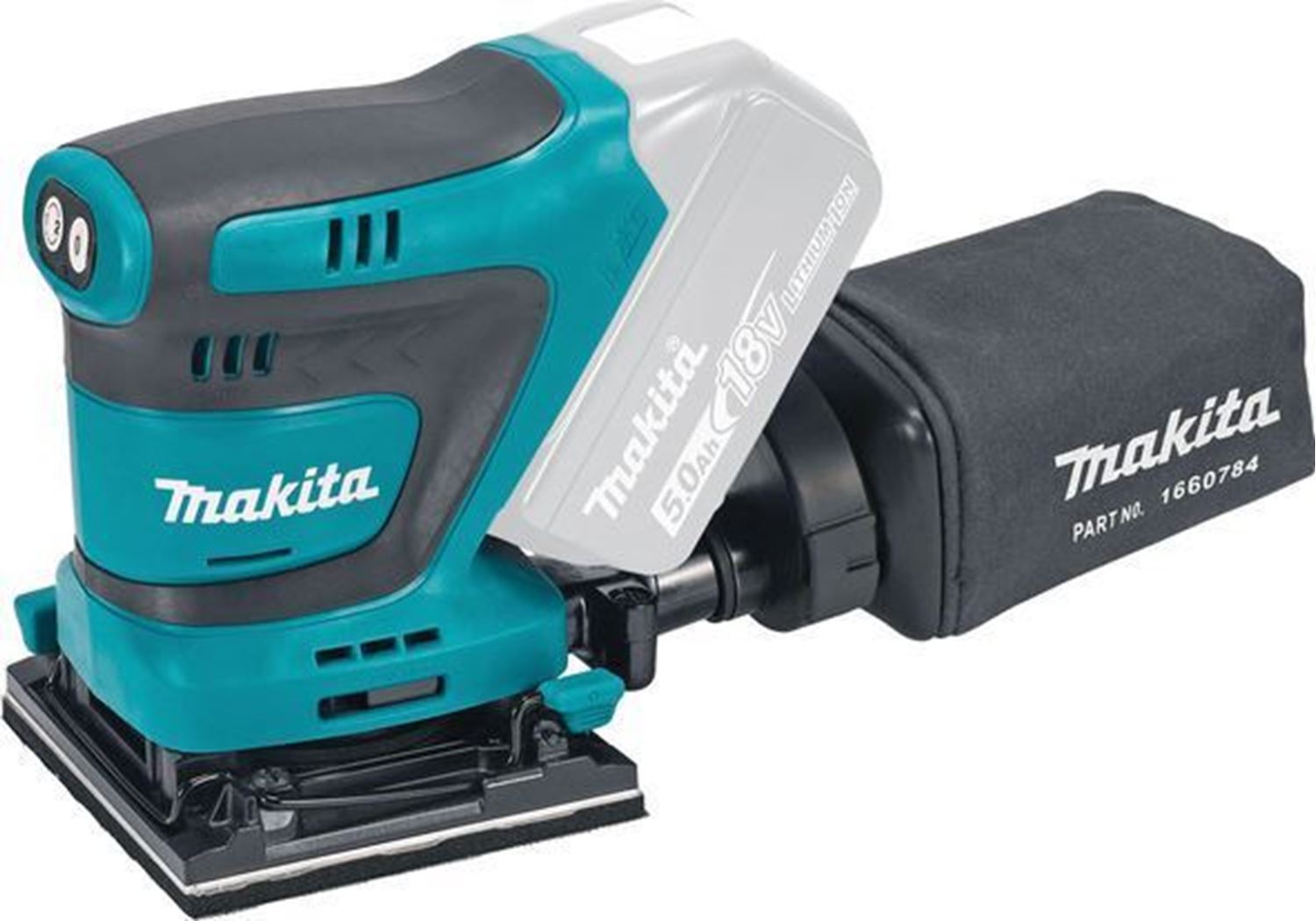 Снимка на Ексцентършлайф (само машина) DBO480Z,Makita