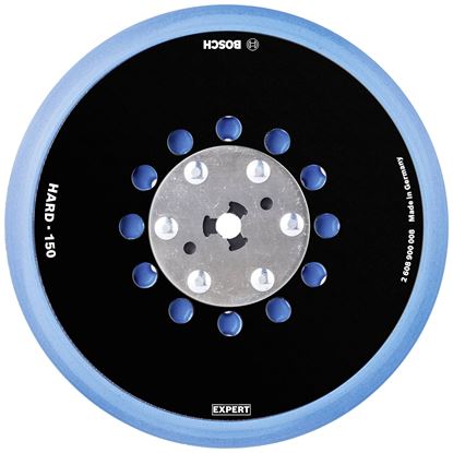 Снимка на EXPERT Шлифовъчна подложка твърда Multi-Hole D150,болт 5/16”,2 шайби,2608900008,Bosch