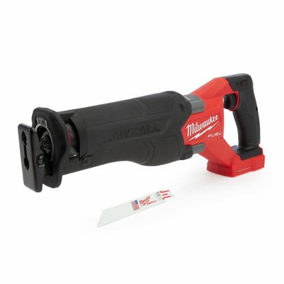 Снимка на Акумулаторен саблен трион Milwaukee M18FSZ-0, Solo без куфар и картонена кутия