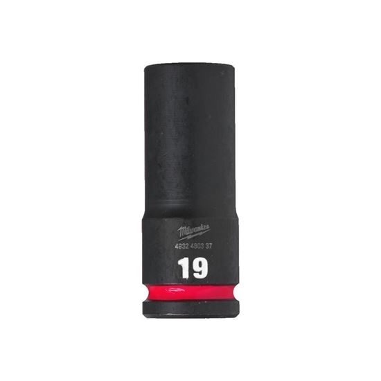 Снимка на Ударна вложка 1/2 19 mm SHOCKWAVE deep, 4932480337, Milwaukee