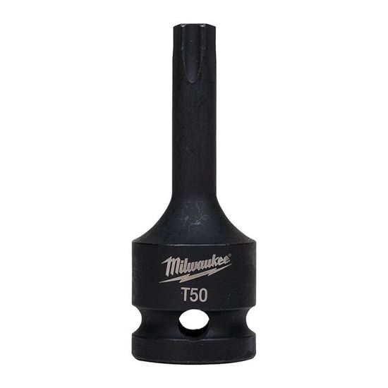 Снимка на Ударна вложка Torx TX50 1/2″ SHOCKWAVE, 4932478062, Milwaukee