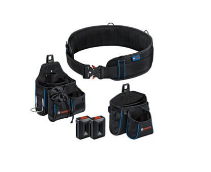 Снимка на Комплект колани за инструменти BOSCH ProClick с колан 108, чанти за инструменти GWT 2 и GWT 4, и държачи ProClick, 1 600 A02 65R
