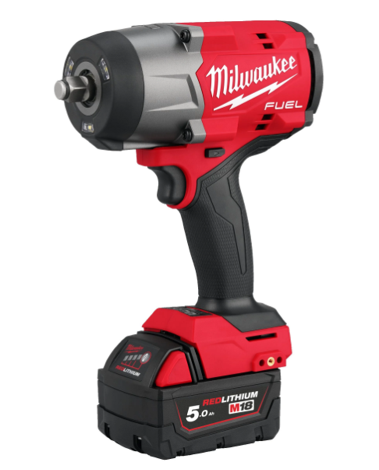 Снимка на Ударен гайковерт MILWAUKEE M18 FUEL™ ½″ M18FHIW2F12-502X, 2 Батерии X 5Ah, 18V, Зарядно + Куфар, 4933492783