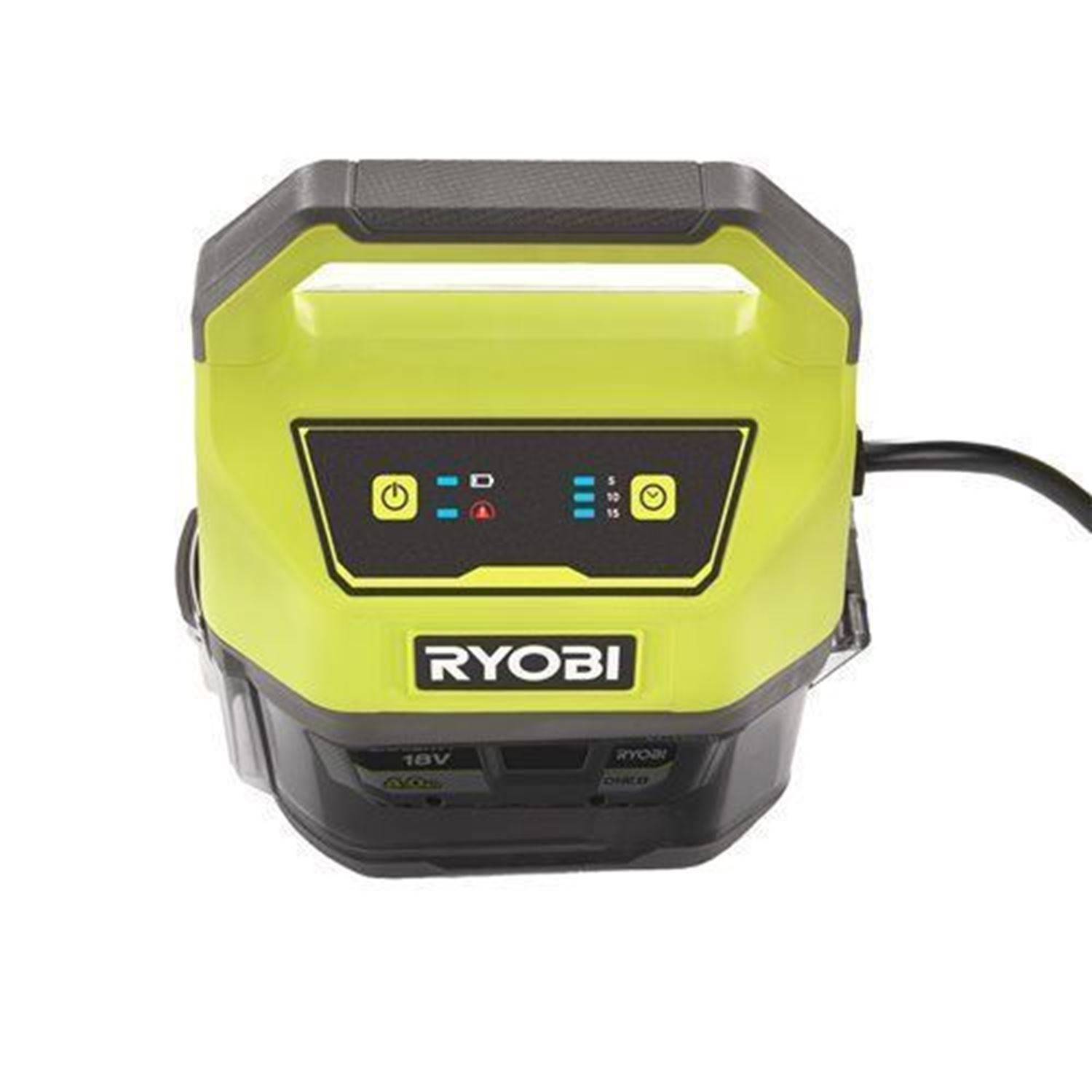 Снимка на Акумулаторна потопяема помпа RYOBI RY18SPA-0, 18V, 70 Л/МИН., 8 М, 5133005778 + Акумулаторен сет RYOBI RC18120-125 Li-Ion battery ONE+ 2.5Ah + Зарядно