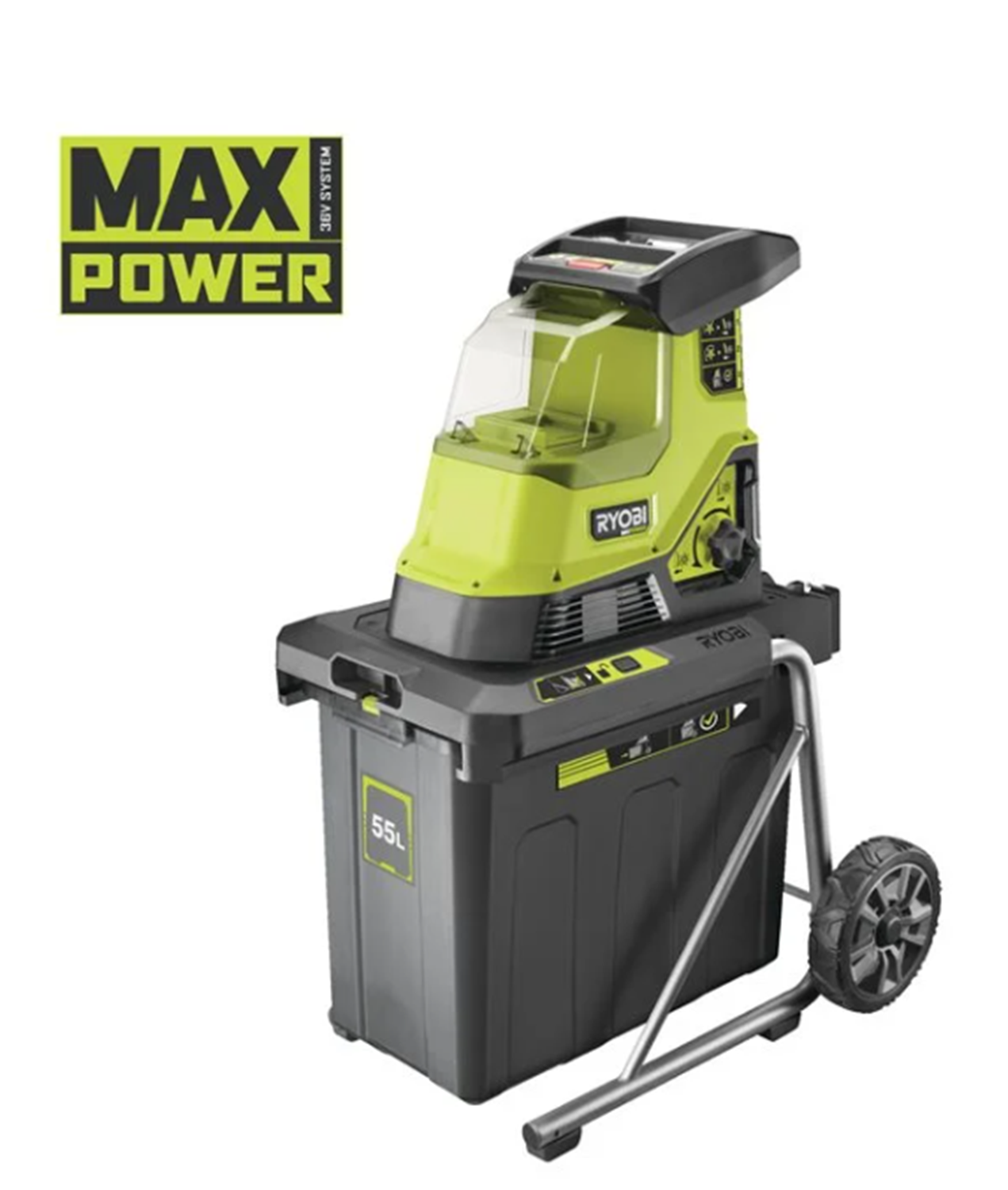 Снимка на Акумулаторна безчетова клонотрошачка RYOBI RY36SHX40-0 36V MAX POWER, SOLO, 5133005451