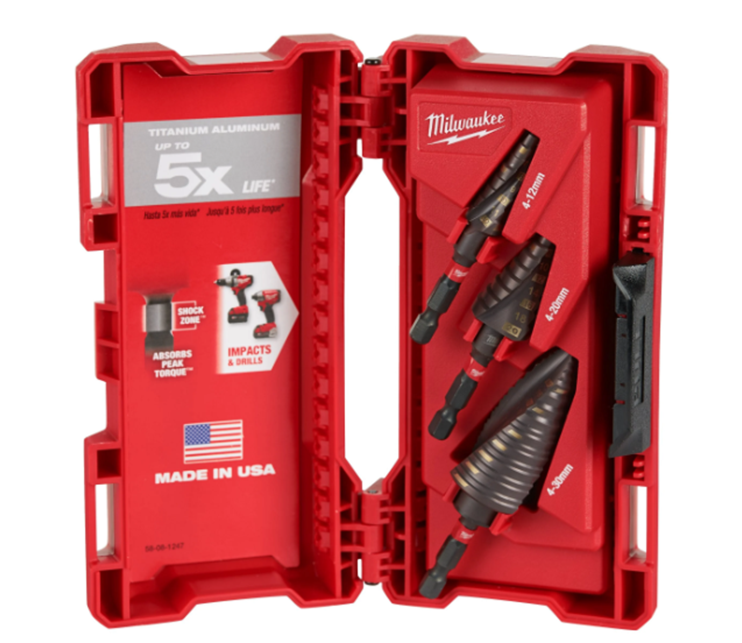 Снимка на Комплект свредла MILWAUKEE SHOCKWAVE™ Impact Duty, 48899266