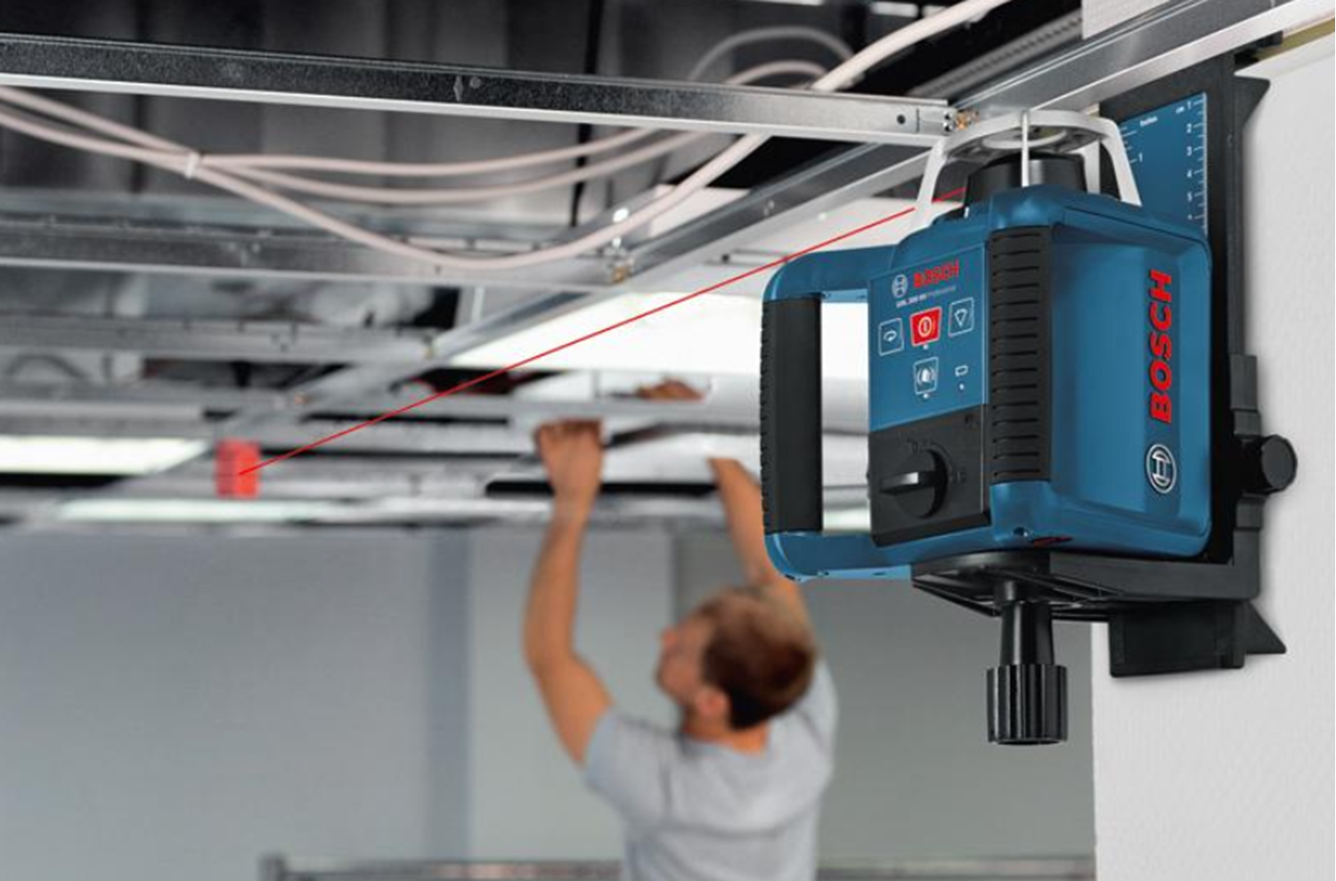 Снимка на Ротационен лазер BOSCH GRL 300HV + LR 1 в L-BOXX, 0601061505