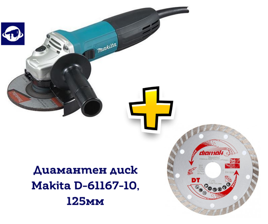 Снимка на Ъглошлайф Makita GA5030R